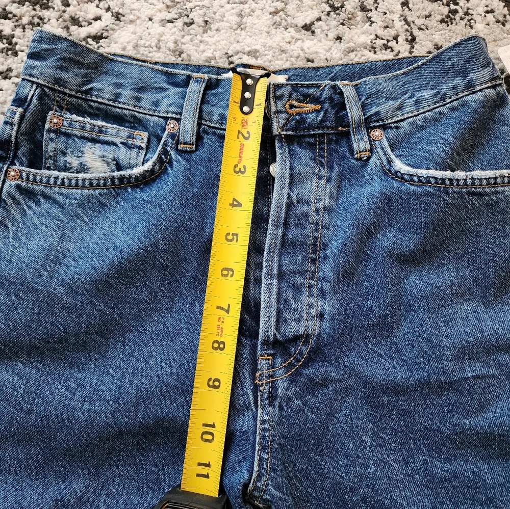 We The Free Free People Straight Leg Jeans Size Womnns 26 NWT Western Boho